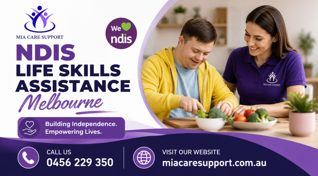 NDIS life skills assistance Melbourne