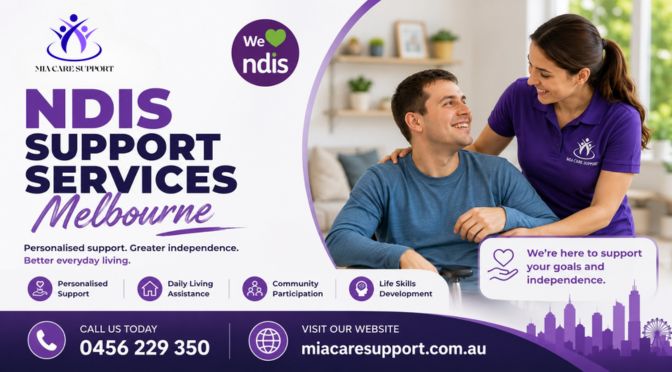 NDIS support services Melbourne